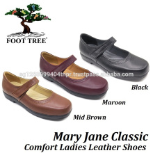 Chaussures d&#39;allaitement Foottree Comfort en cuir 0413